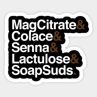 Constipation Sticker